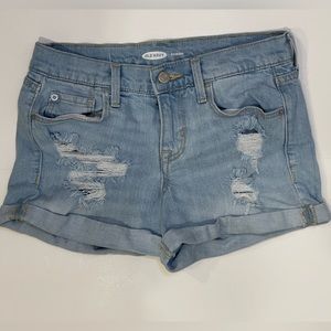 Old Navy distressed shorts sz 0